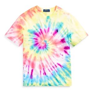 Kids Polo tie dye tshirt
